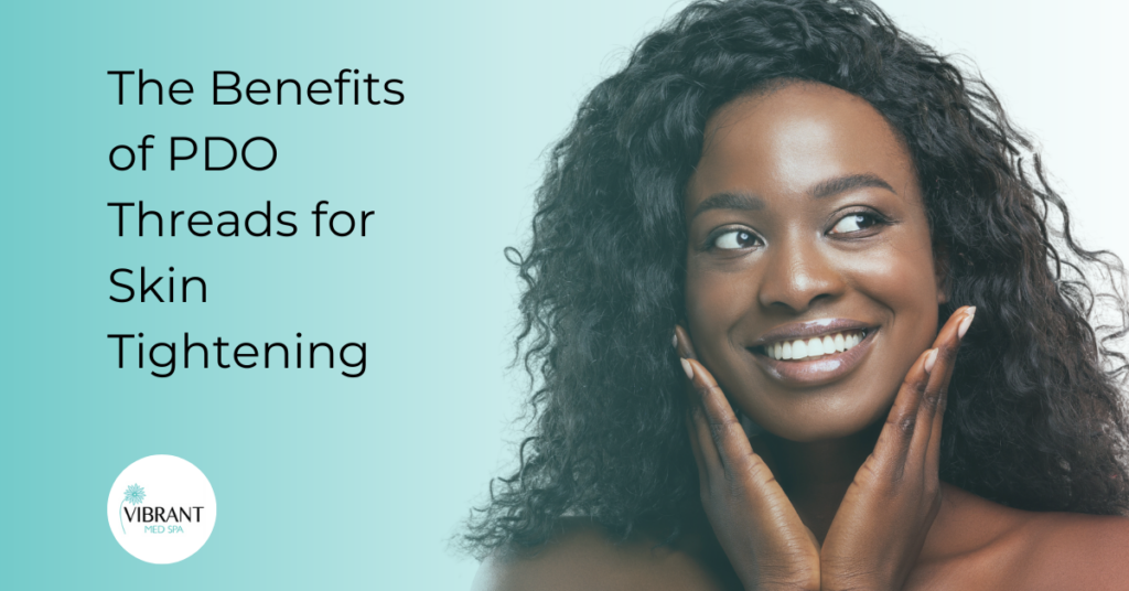 PDO threads for skin tightening